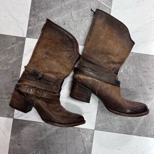 Freebird Distressed Leather Boots